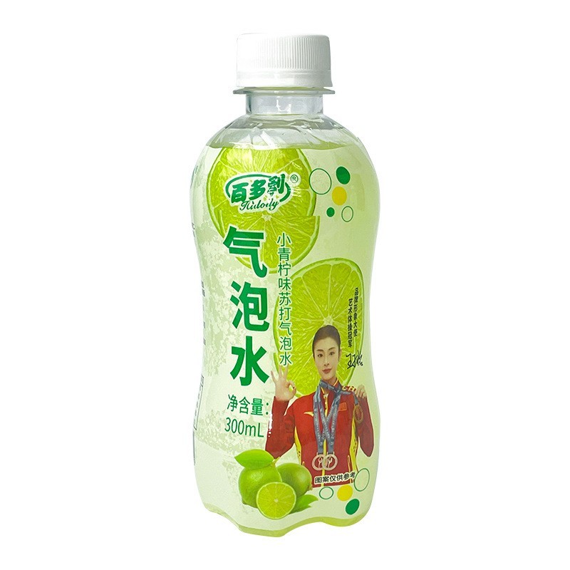 小青柠气泡水300ml 0卡0脂无糖柠檬味网红夏日饮品厂家图5