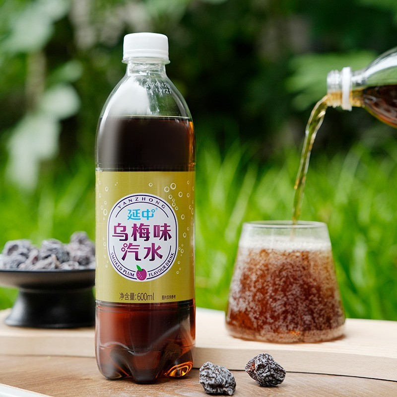 乌梅味汽水碳酸饮料果味饮品经典国货瓶装图2