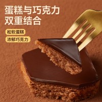 熔岩巧克力味果酱夹心蛋糕面包整箱早餐网红休闲食品零食