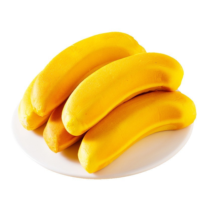 纳贝莎香蕉面包早餐整箱糕点夹心休闲食品营养软面包380g软糯吐司图4