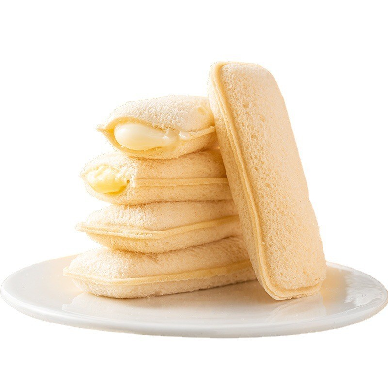 早餐零食西式糕点乳酸菌小口袋面包健康草莓甜品爆浆蛋糕图4