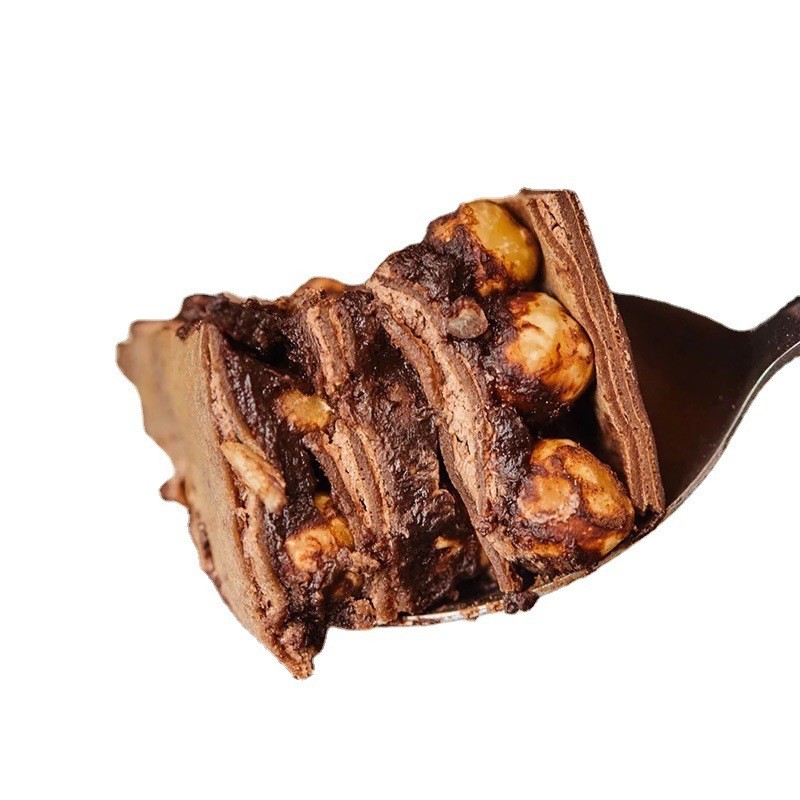 榛仁巧克力千层蛋糕400g网红甜品下午茶糕点图3