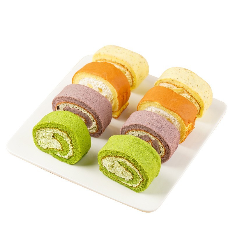 四拼瑞士卷300克动物奶油蛋糕紫薯红茶图4