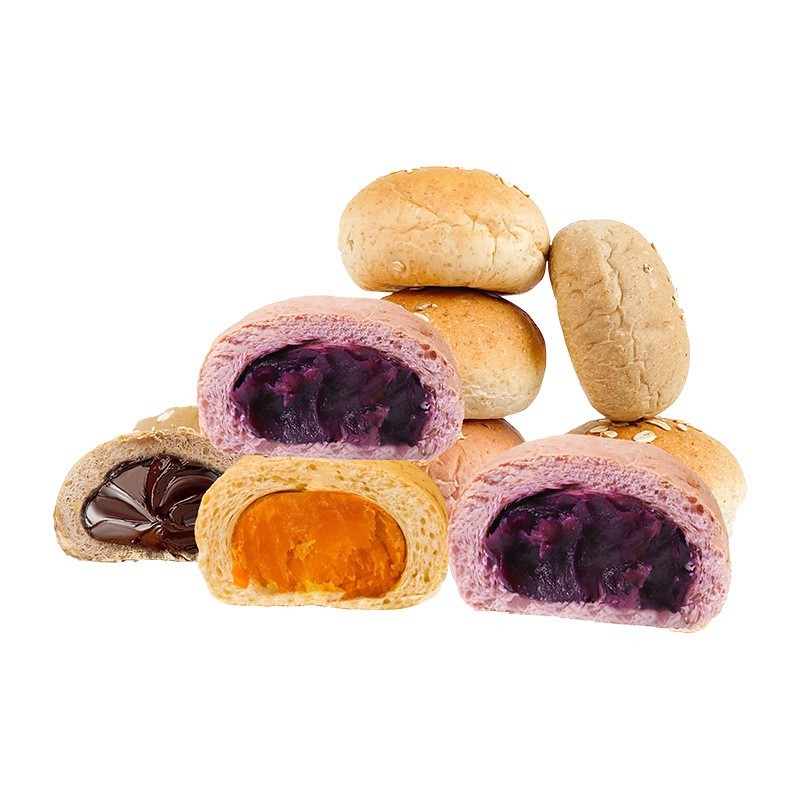 全麦欧包夹心欧包多口味面包代餐早餐便捷零食OEM代加工定制图4