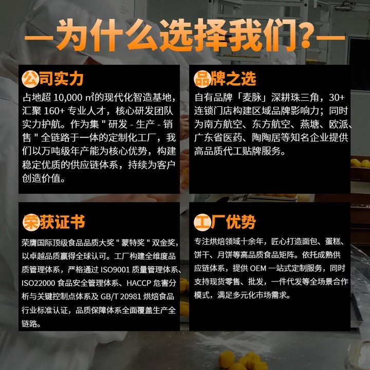 定制全麦夹心贝果软欧包烘焙面包速食健身低脂面包餐饮直供工厂图4