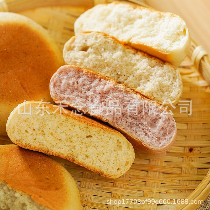 无加蔗糖蛋奶饼全麦原味面包营养早餐代餐用图4