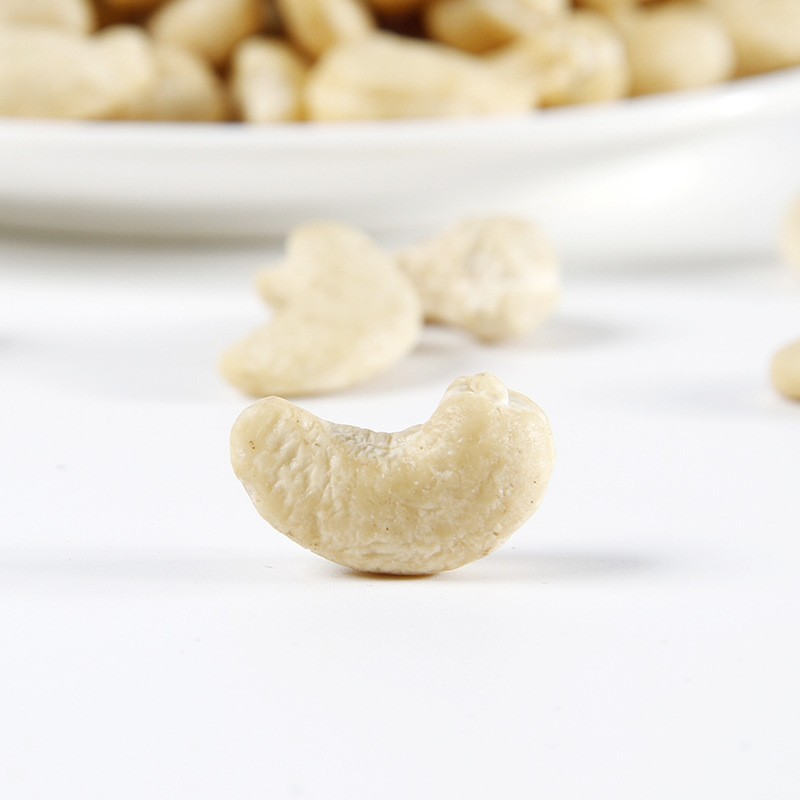 加工定制原味脱皮生腰果仁越南WW320紫皮腰果仁无添加剂坚果图2