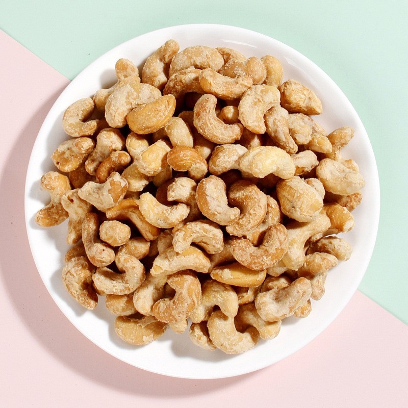 加工定制香脆腰果仁越南产地原料坚果仁原味休闲零食干果炒货图2