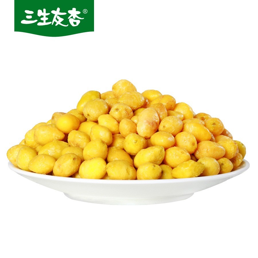 加工定制香酥即食白果仁椒盐银杏仁散装坚果休闲零食源头工厂图2