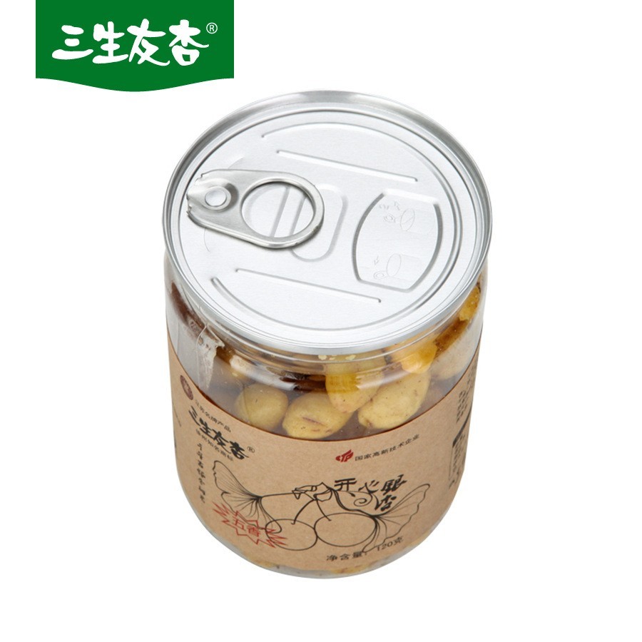 源头工厂定制开心银杏仁120g罐装即食白果银杏果徐州特产坚果零食图4