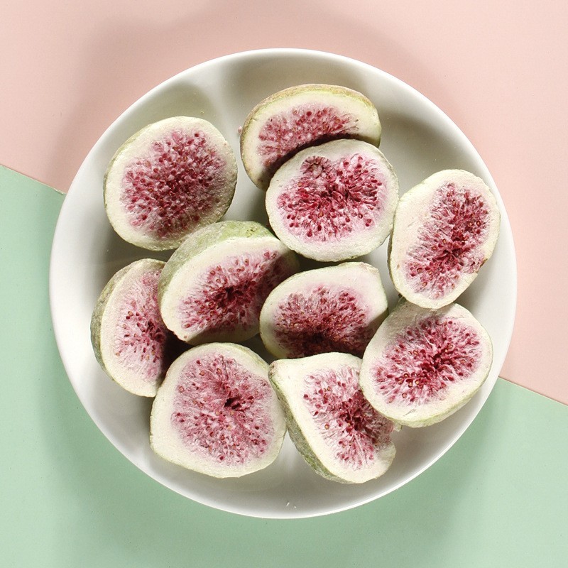 加工定制无花果半果冻干无花果干即食烘焙雪花酥牛轧糖原料图2