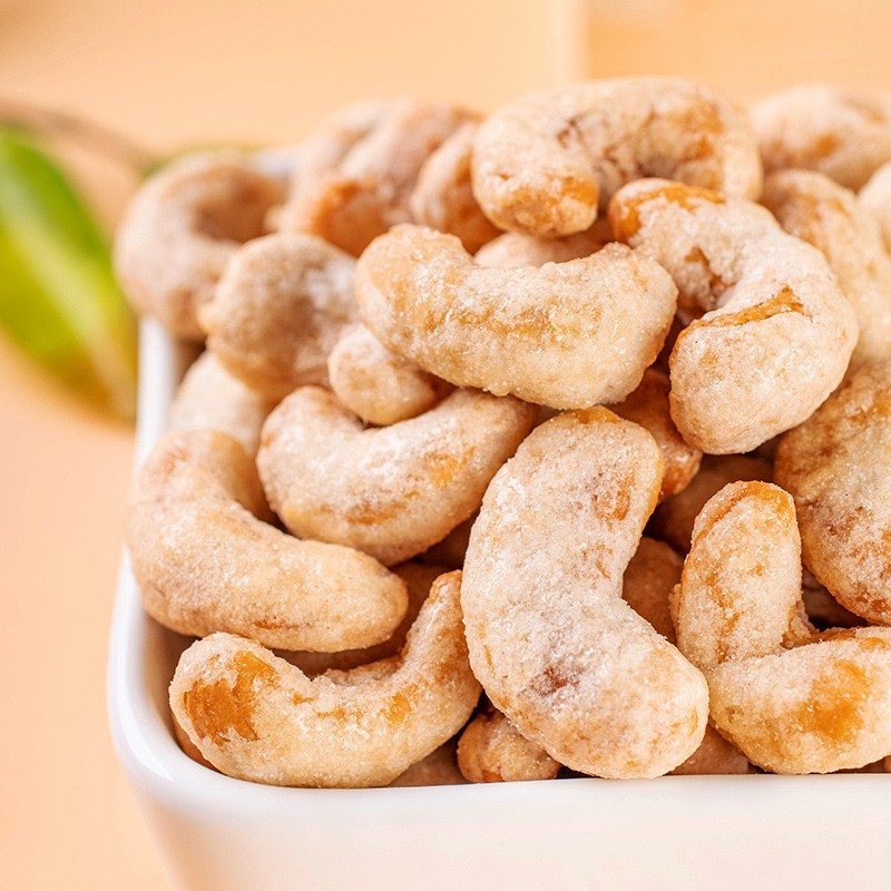 炭烧腰果新货炭烤腰果仁含罐原味散装干果坚果零食图3