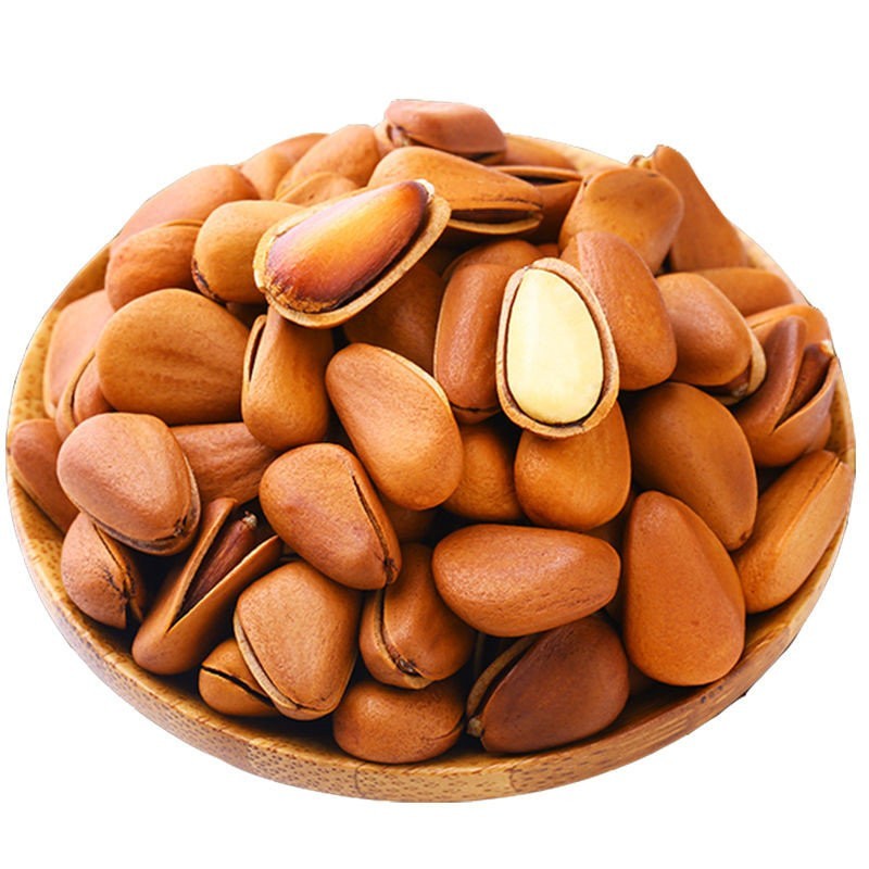 云南开心松子厂家落水松子大颗粒休闲坚果干果零食图4