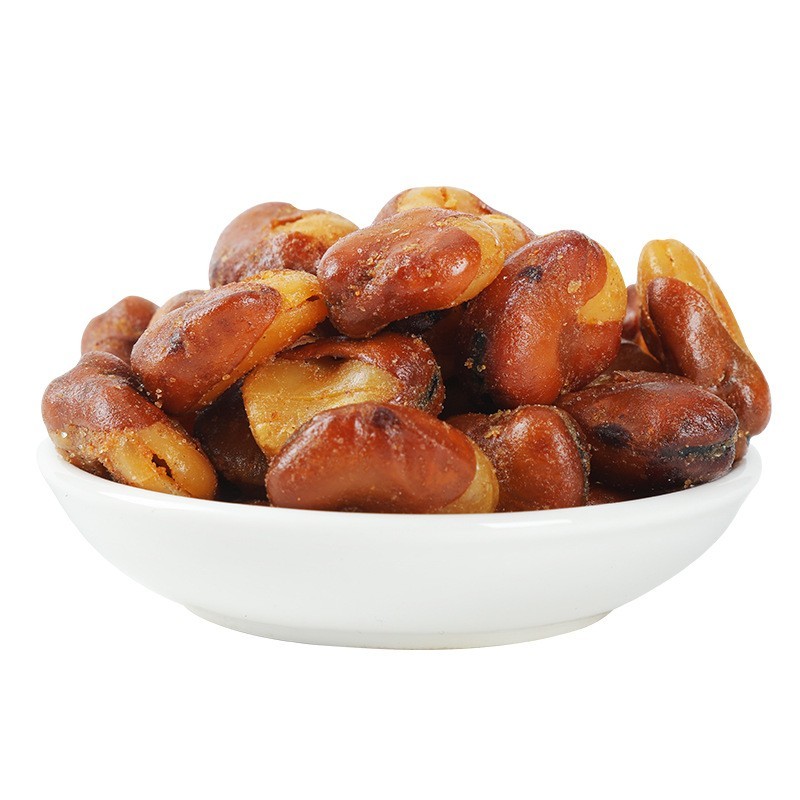 定制蚕豆牛排味/香辣味多口味豆瓣休闲零食下酒菜工厂图5