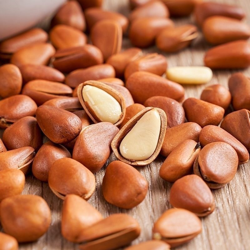 加工定制厂家 开口东北松子 临安特产坚果炒货图3