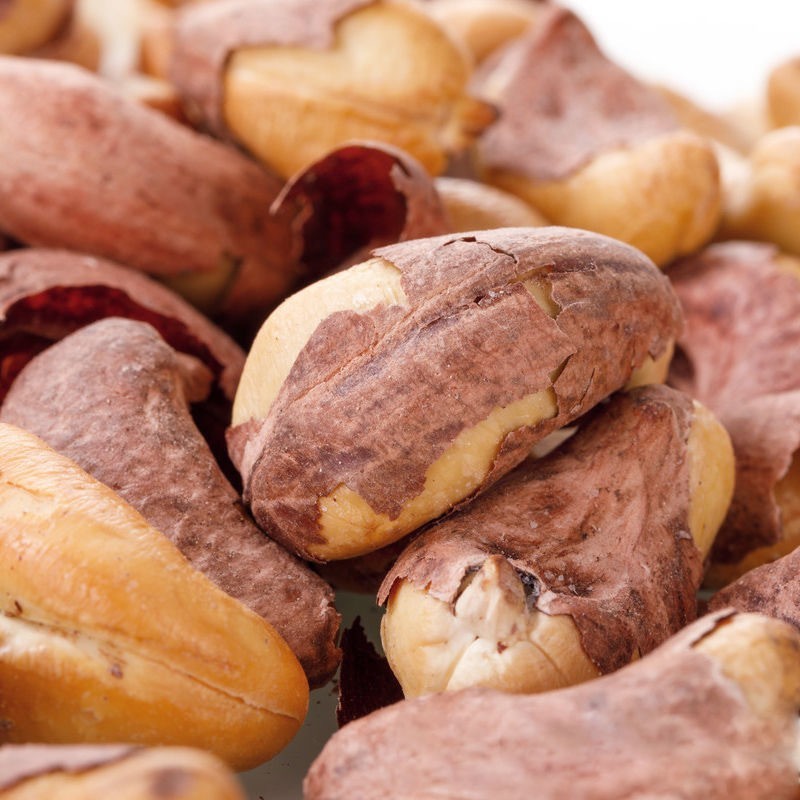 加工定制越南带衣带皮腰果 盐焗炭烧腰果图2