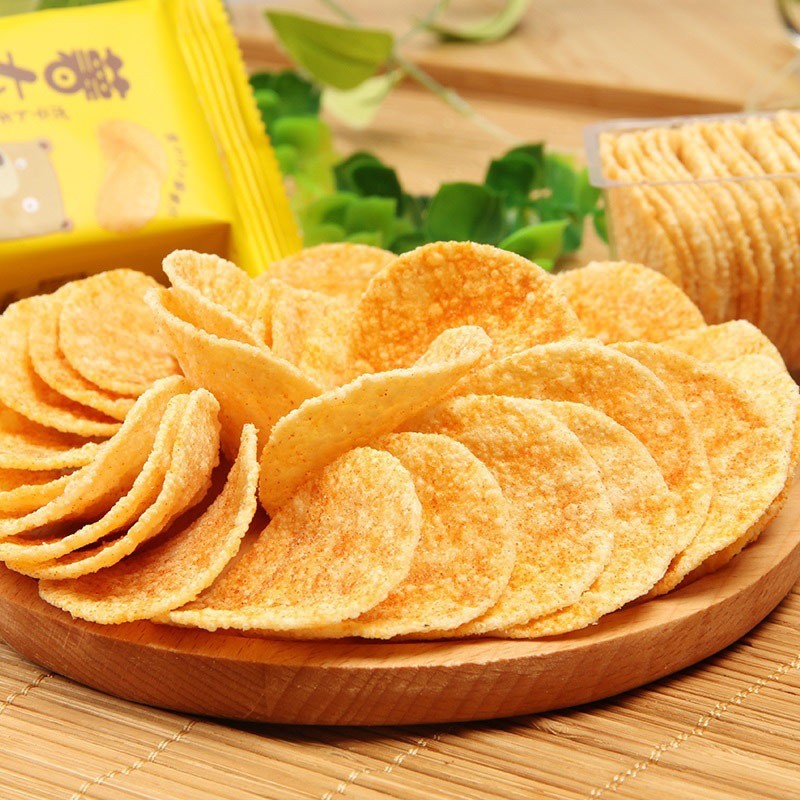阿婆家的薯大小香脆薯片 餐饮桌游小食网红膨化迷你薯片图2