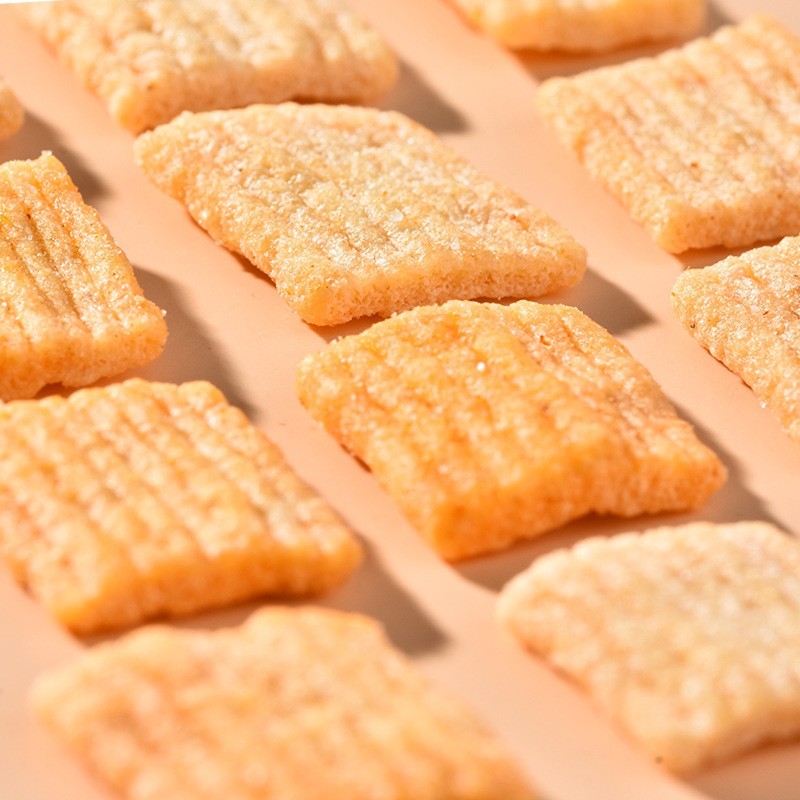 香脆小米锅巴薯片零食小吃网红膨化食品虎牙脆尖角脆图2