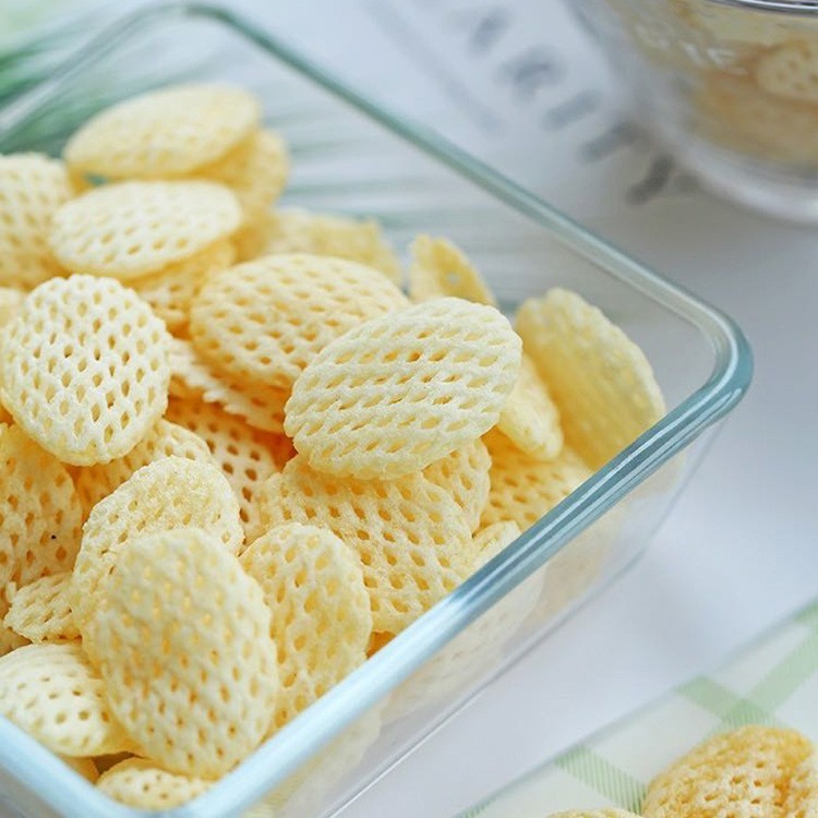 薯片厂家3D立体镂空洋芋球薯球 休闲膨化零食厂家OEM代加工图3