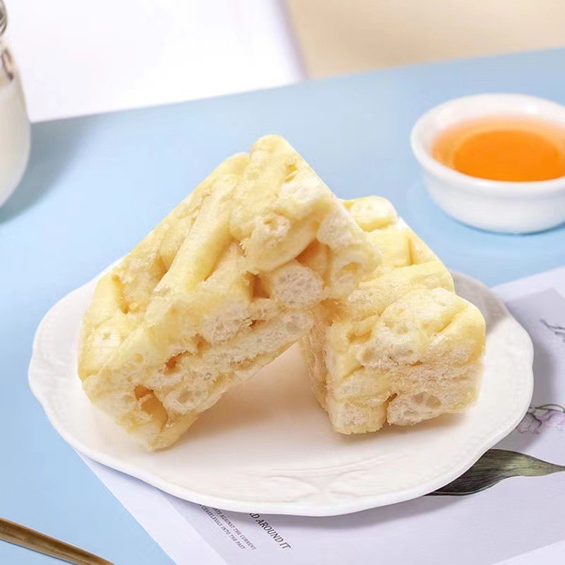 OEM代加工牛乳味沙琪玛 不加蔗糖牛乳沙琪玛休闲营养早餐解馋零食OEM代加工图2