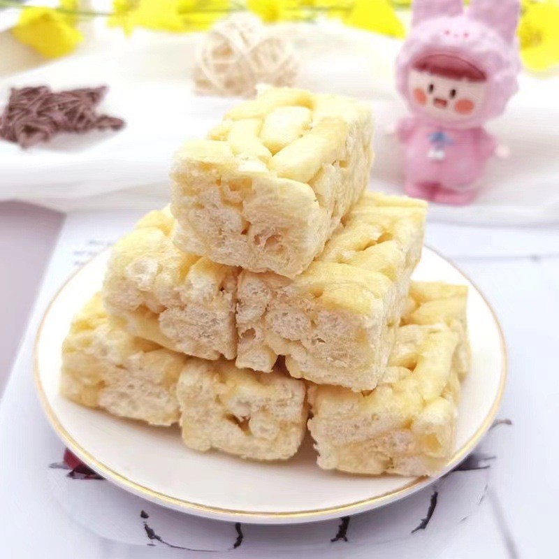 OEM代加工牛乳味沙琪玛 不加蔗糖牛乳沙琪玛休闲营养早餐解馋零食OEM代加工图3