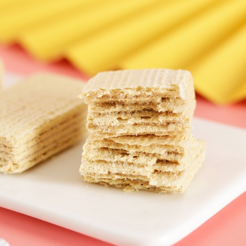 高蛋白棒威化饼干夹心无蔗糖豆乳味代餐零食休闲办公独立包装食品图4