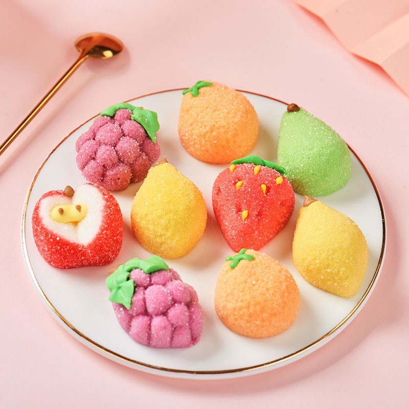 棉花糖礼盒装大卡通动物造型清真糖果软糖儿童节零食出口外贸图2