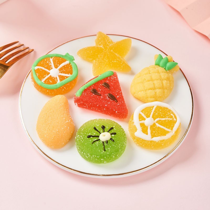 棉花糖礼盒装大卡通动物造型清真糖果软糖儿童节零食出口外贸图3