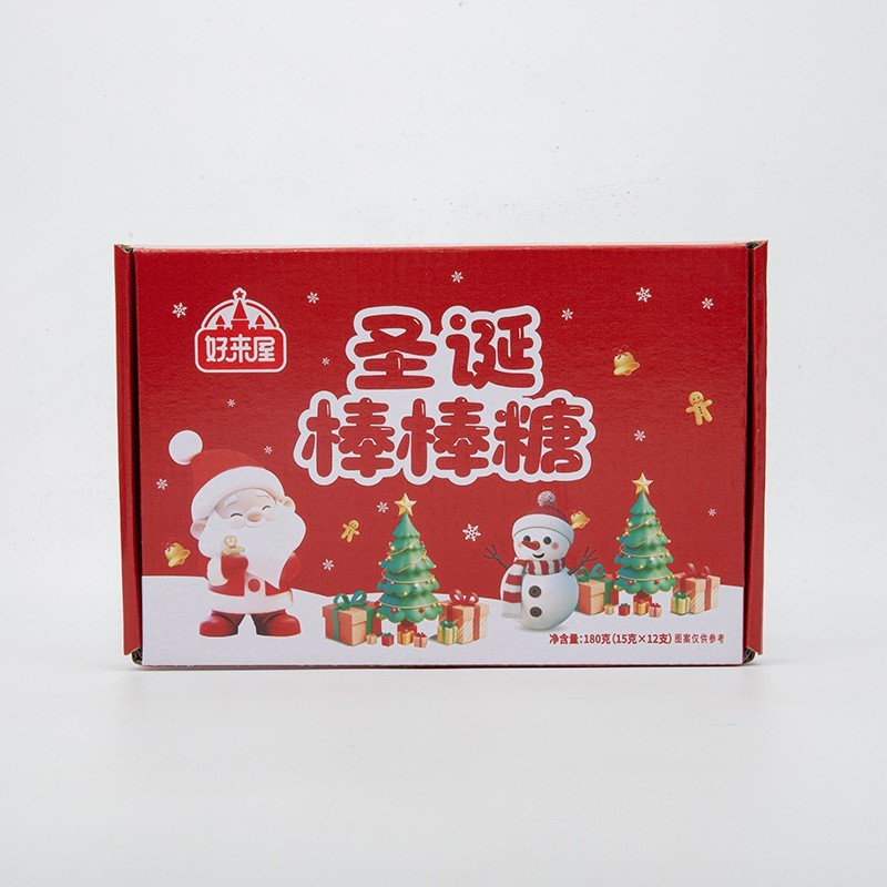 圣诞节礼盒棒棒糖硬糖送小孩圣诞节的礼物伴手礼圣诞节糖果礼盒图3