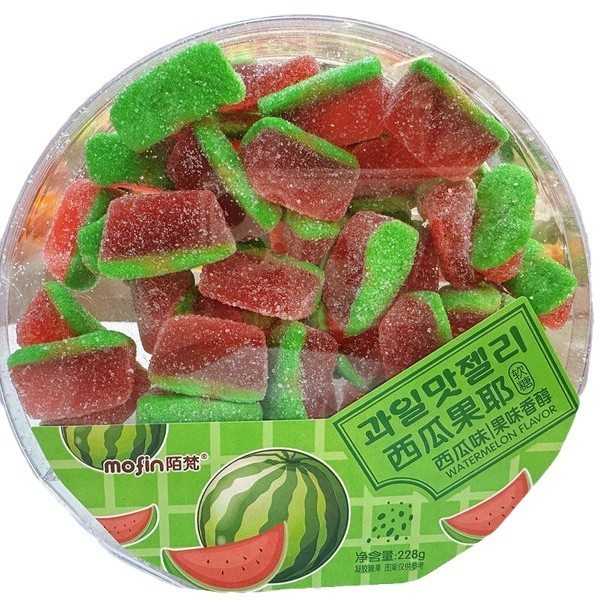 卡通造型糖果混合水果味软糖228g零食橡皮糖喜糖QQ糖果零食品图2