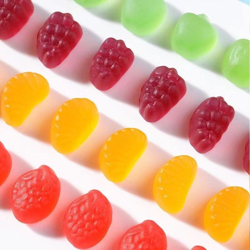 多款造型网红彩色橡皮糖软糖零食糖小水果qq糖图3