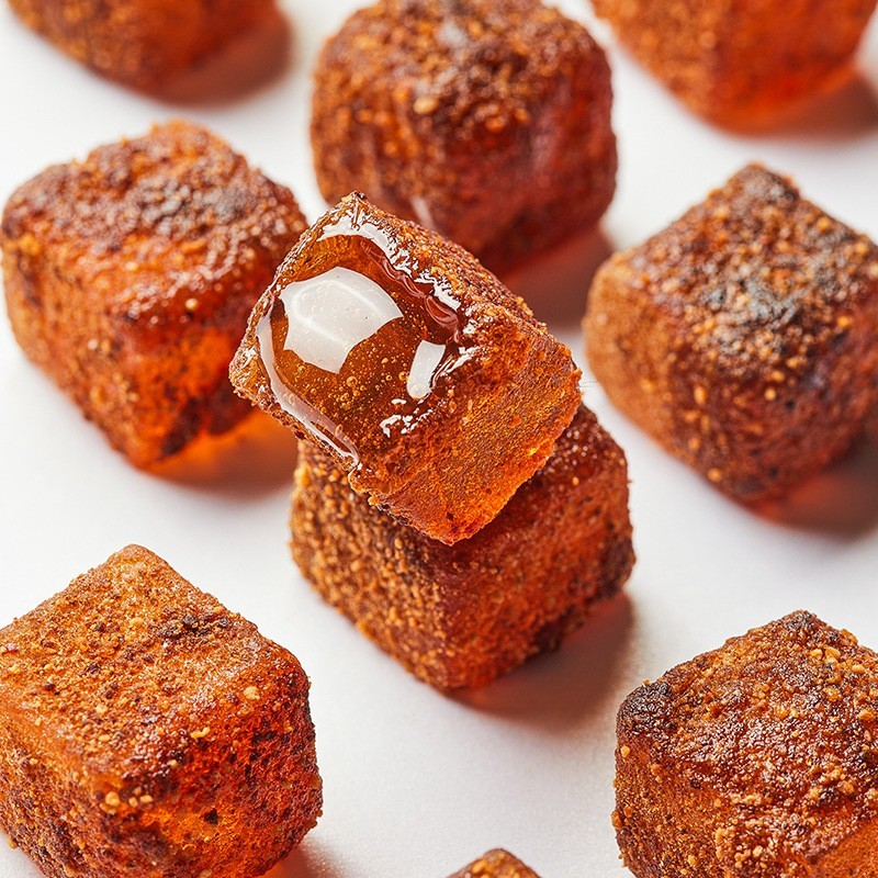 山楂六物膏爆浆软糖山楂软糖结婚庆喜糖果OEM贴牌定制图3