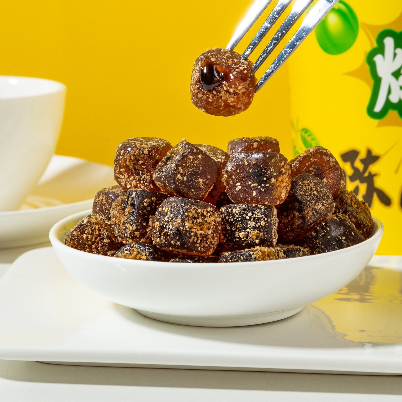 流心陈皮糖陈皮软糖夹心软糖果社群团购零食厂家贴牌代工低糖图2