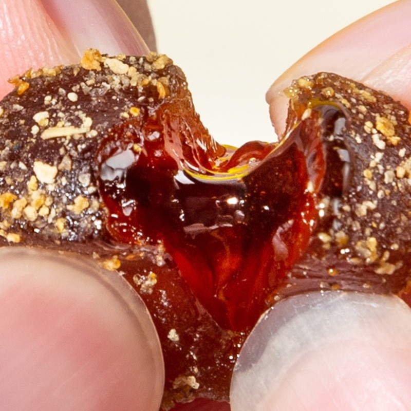 流心陈皮糖陈皮软糖夹心软糖果社群团购零食厂家贴牌代工低糖图4