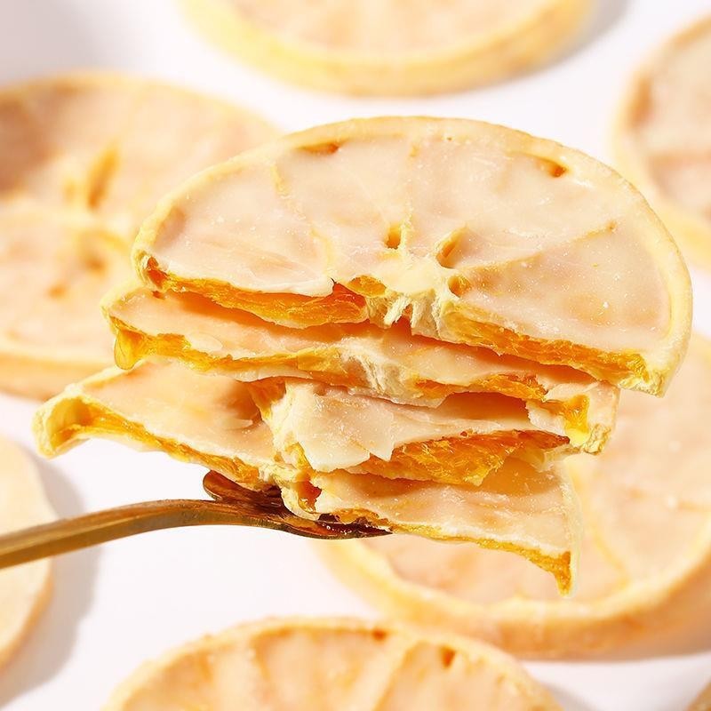 酸奶柑橘片散装3kg香橙片可贴牌巧克力片金桔蜜桔橘子图3