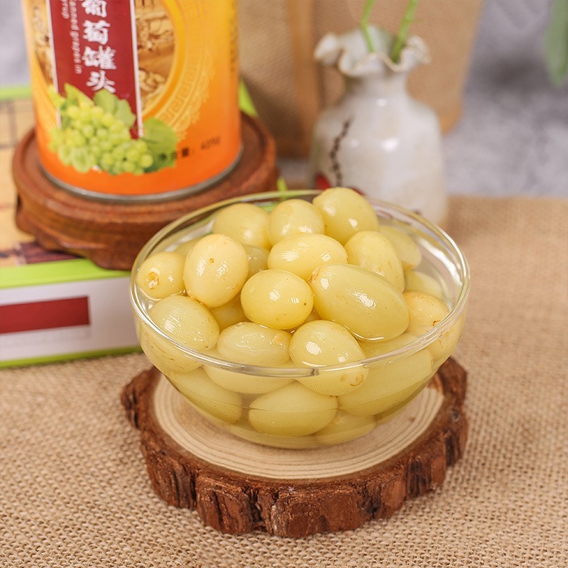 葡萄罐头新鲜水果罐头厂家办公宿舍零食图4