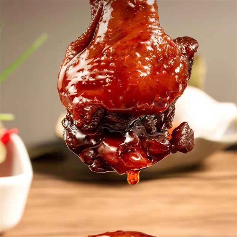 卤香味小鸭腿40g鸭翅根辣味肉类食品卤味小零食微辣鸭翅图2