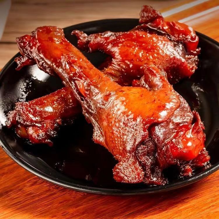 卤香味小鸭腿40g鸭翅根辣味肉类食品卤味小零食微辣鸭翅图3