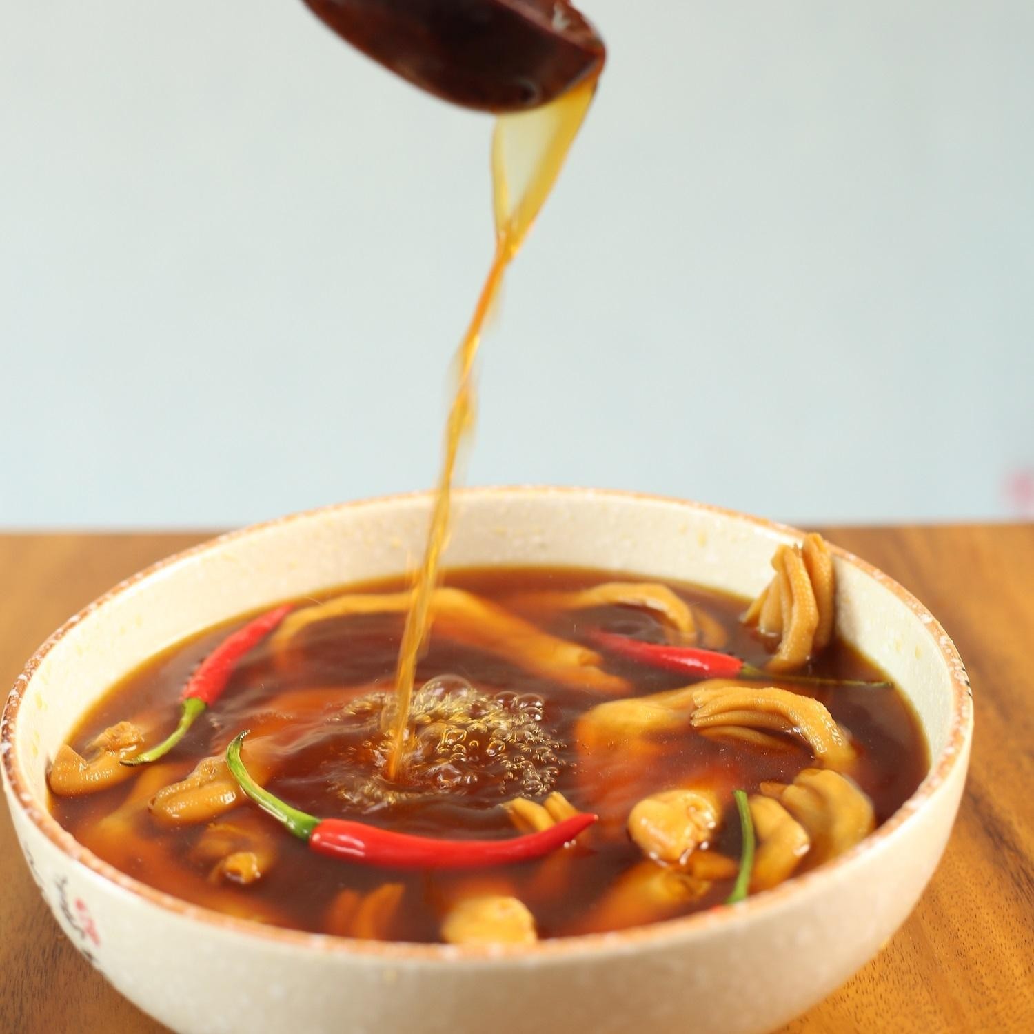 醋泡鸭爪鸭掌2熟食开袋即食鸭脚零食定制鸭肉速食香辣味图4