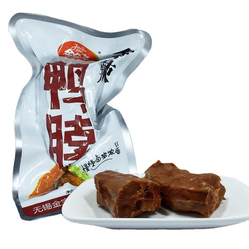 鸭脖五香香辣老卤独立小包装散称卤味肉类网红休闲零食