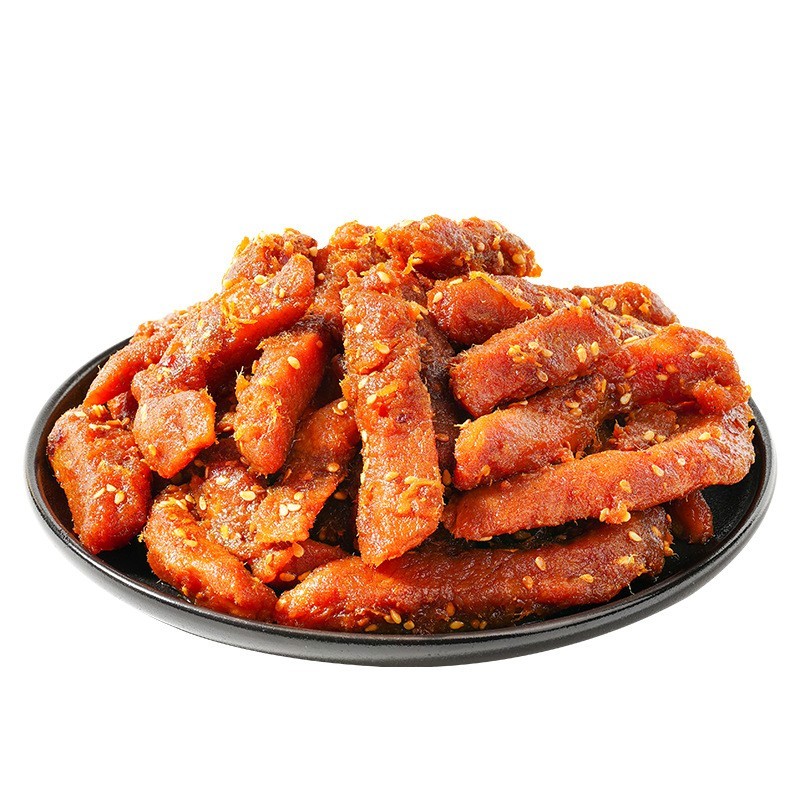 麻酱鸡肉条鸡肉干追剧解馋高蛋白五香味香辣味休闲小零食图2