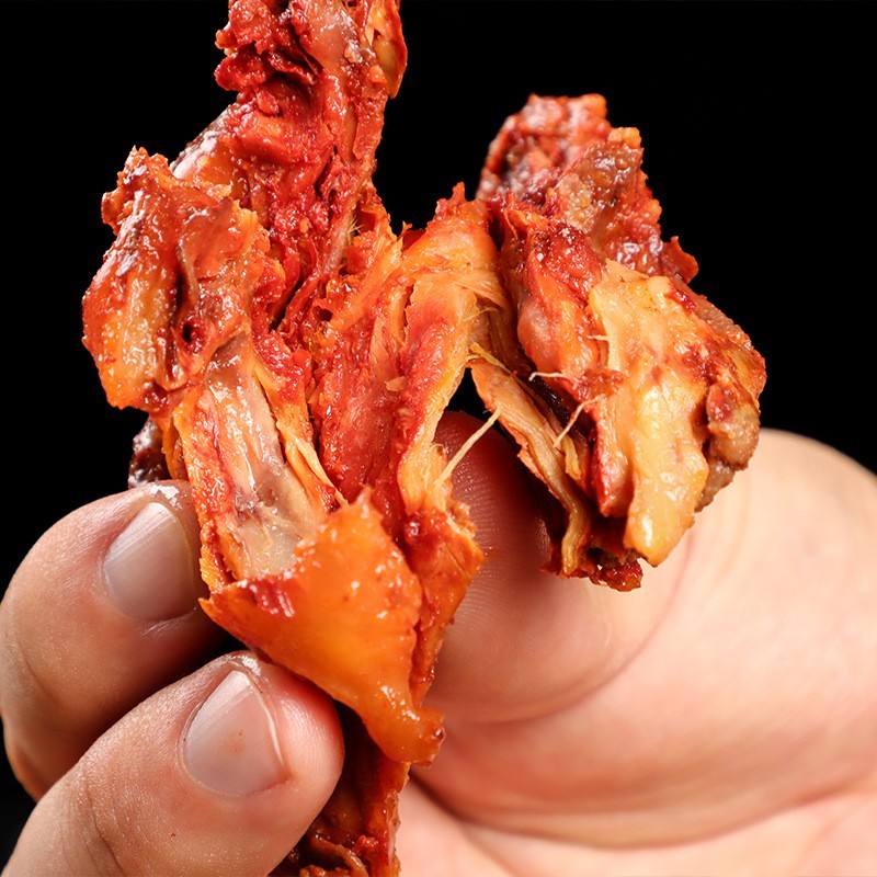 鸡排90后童年怀旧休闲鸡肉零食卤制真空包装鸡架图3