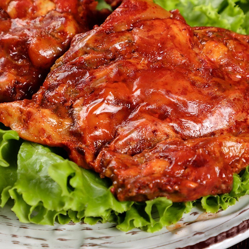 鸡排90后童年怀旧休闲鸡肉零食卤制真空包装鸡架图4