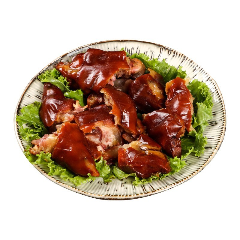 烧烤味猪蹄300g独立包装下酒菜休闲食品 熟食酱香猪蹄图5