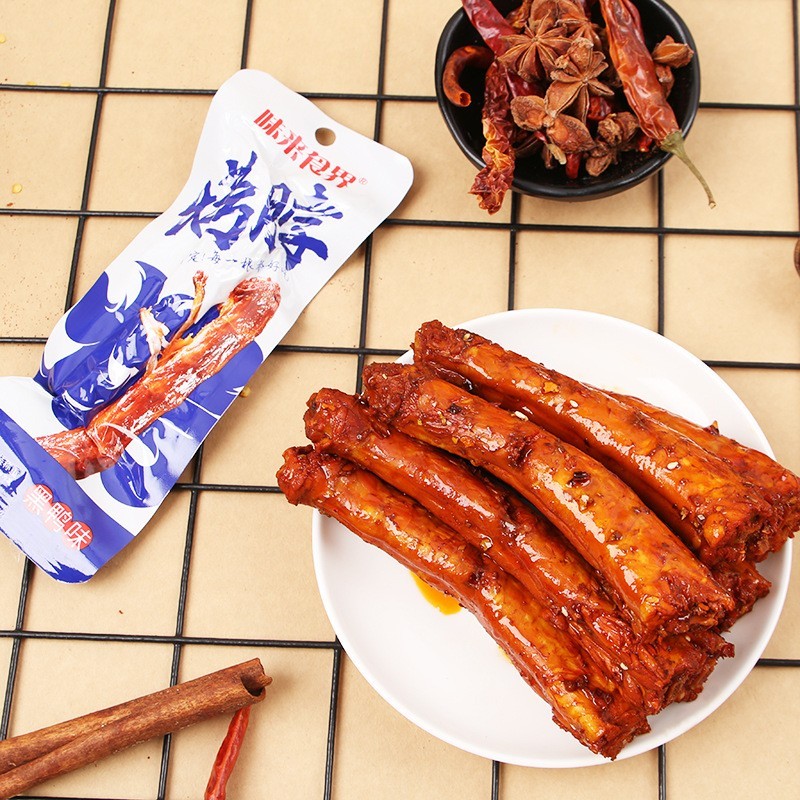 风干烤脖散装卤味夜宵充饥肉类手撕熟食肉零食麻辣图2