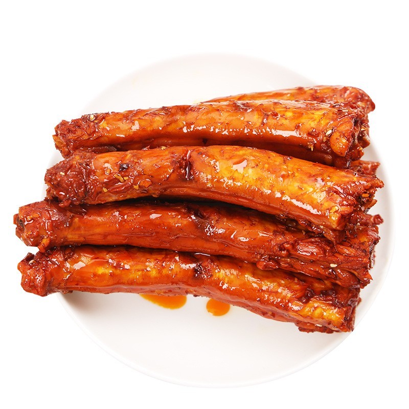 风干烤脖散装卤味夜宵充饥肉类手撕熟食肉零食麻辣图5