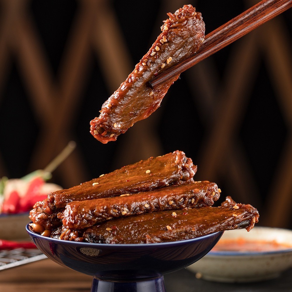 酱板鸭翅膀100g湖南特产特爆香辣酱板鸭翅卤味熟食追剧肉零食图4