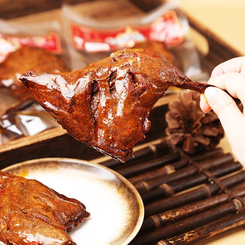 大鸭腿卤味零食品熟食130g图2