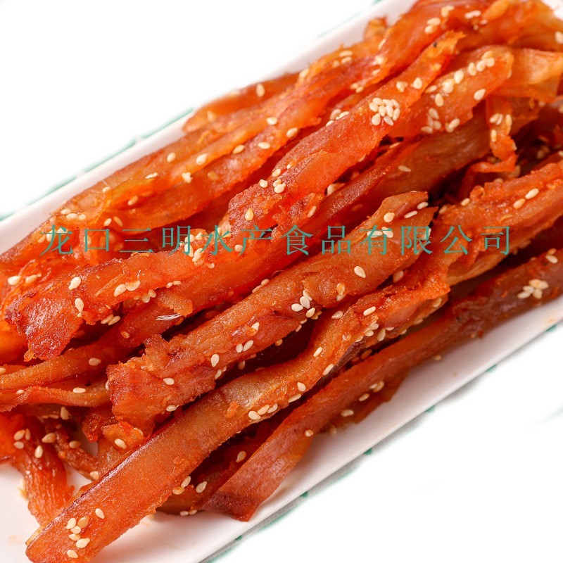 香辣鱿鱼条墨鱼条特产休闲海产品零食图4