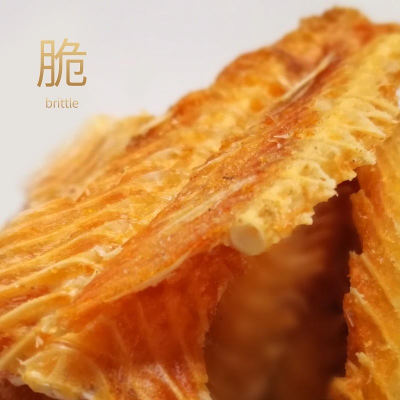 香酥鱼骨头网红即食烤鱼排鱼刺海鲜零食特产鱼骨酥粒图3